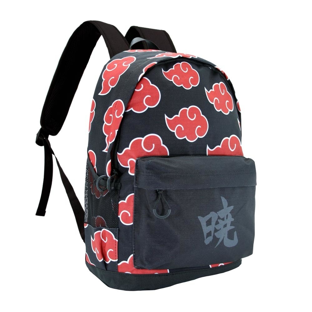 NWT RARE Official Naruto Shippuden Akatsuki Cloud Backpack by Karactermania